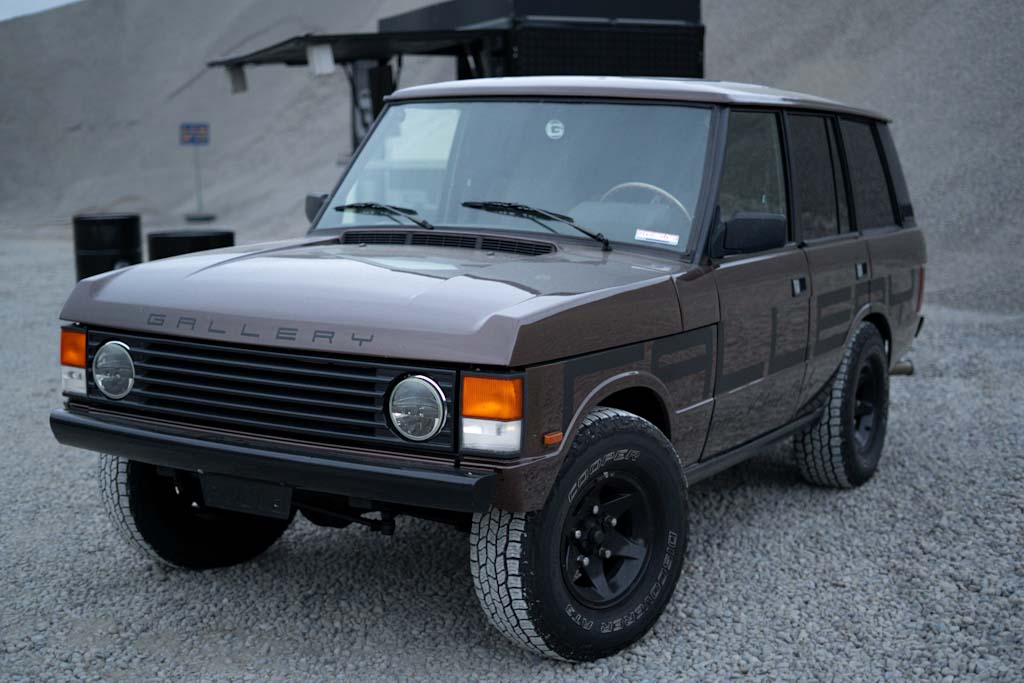 Frontansicht des Range Rover Classic